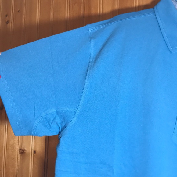 NWT Buffalo Jackson Blue Cotton Polo Shirts - Picture 8 of 13